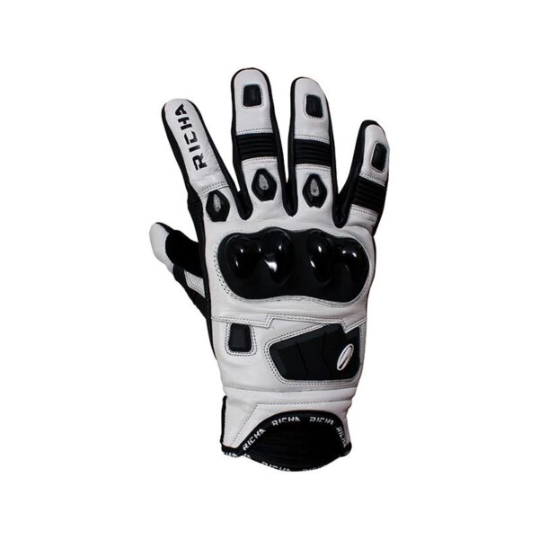 Richa Rock Glove Black/White
