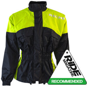 RICH RAIN WARRIOR JKT BLK/FL.YELL