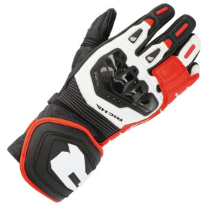 RICHA STRADALE GLOVES BLACK/WHITE/RED
