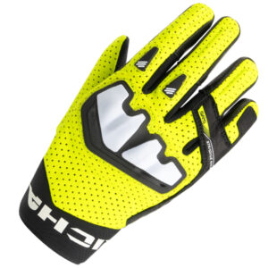 RICHA STRADALE AP-X LEATHER GLOVES BLACK/YELLOW