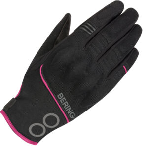 BERING GLOVES LADY NASSAU BLACK/FUCHSIA
