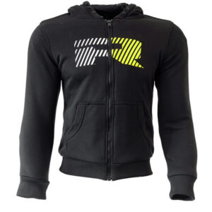 RICHA TITAN LOGO HOODIE WMN BLK YELFLUO