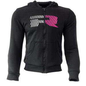 RICHA TITAN LOGO HOODIE WMN BLK PNK